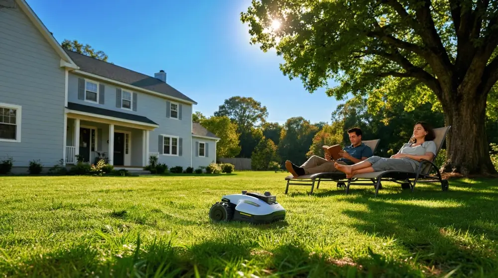 Cicha praca 58 dB – Mammotion YUKA mini 2 1000